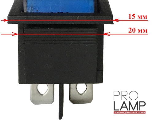 Переключатель синий PRL-Blue: PRL B4